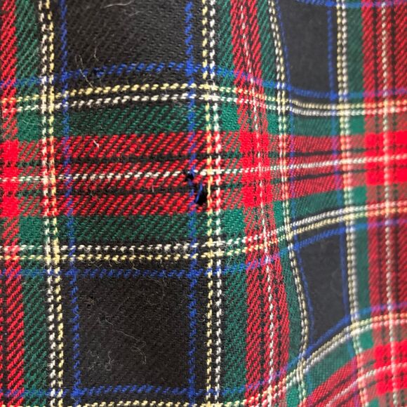 Vintage Pendleton Wool Authentic Black Stewart Tartan Skirt - Picture 8 of 11